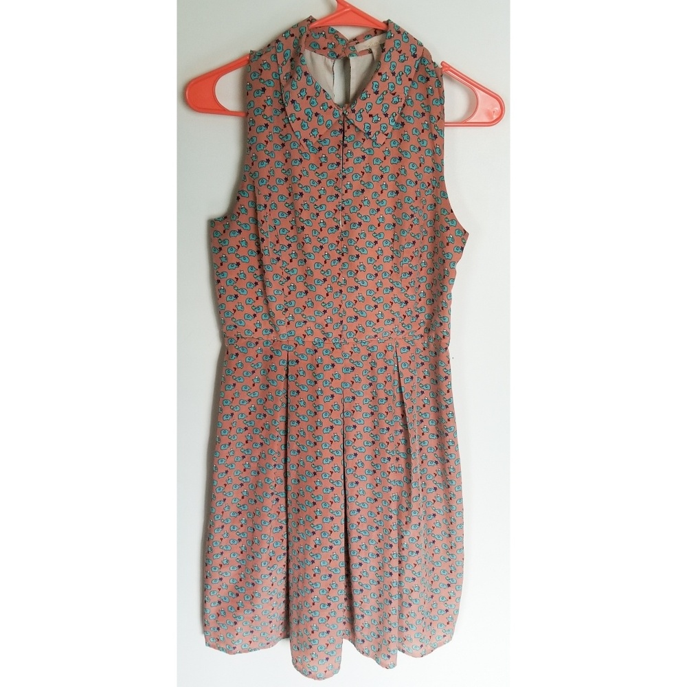 Monteau Blue Elephant Dress
